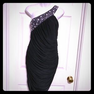 Gabriella Rocha vintage ruched cocktail dress sz 8